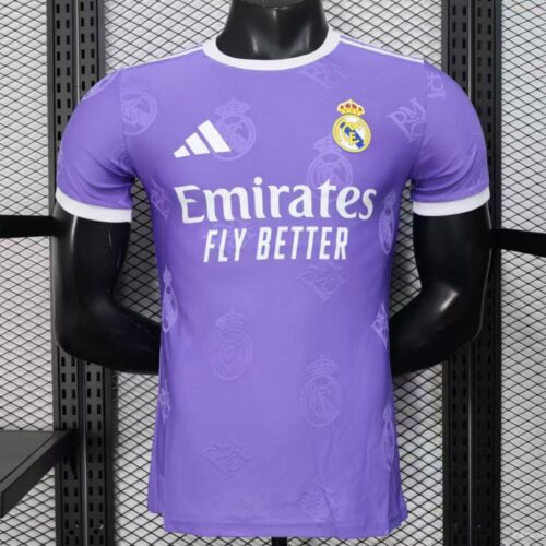 Player Version 25/26 Real Madrid Purple Special Jersey