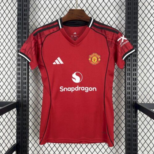 2025/26 Manchester United Home Women Jersey