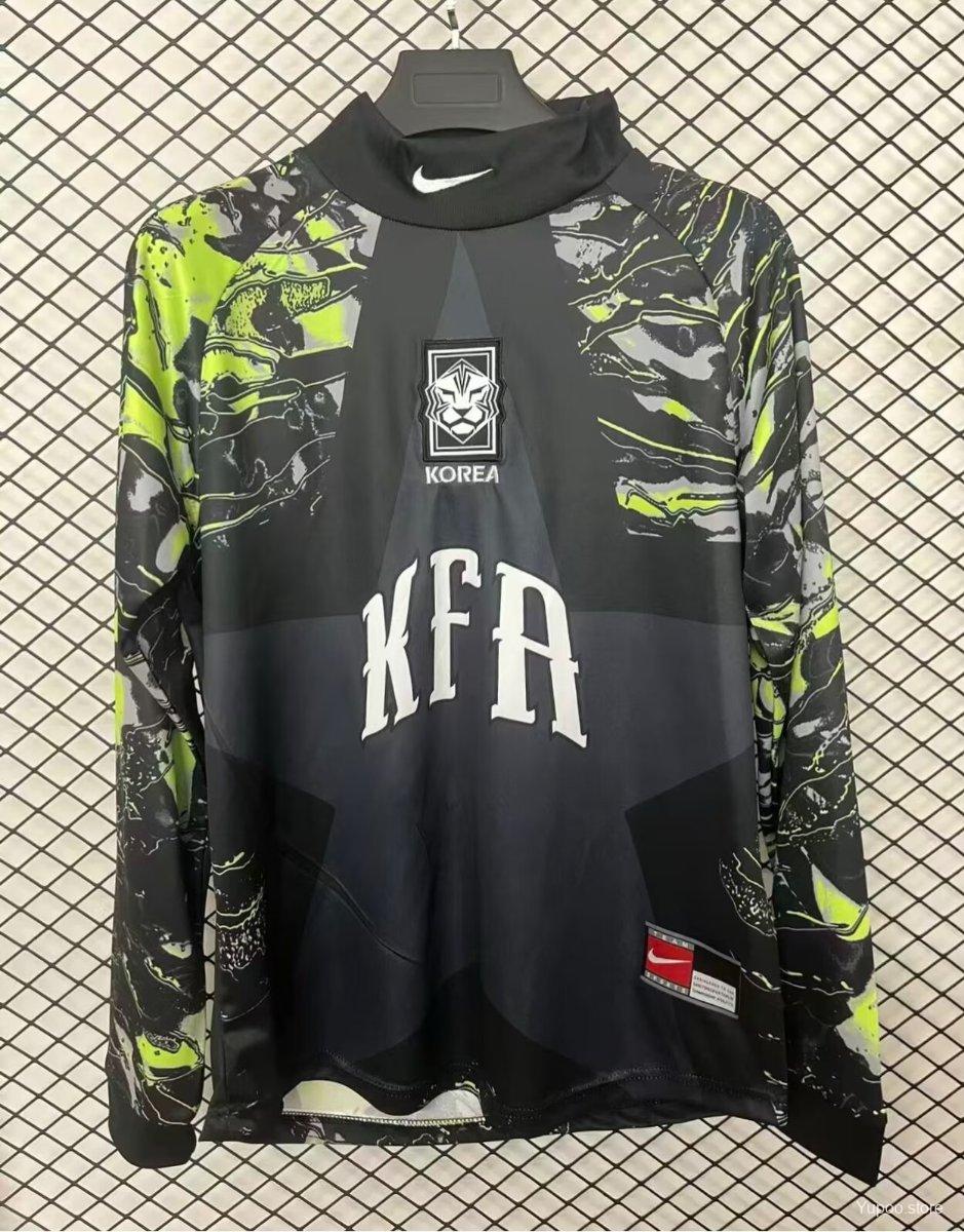 2026 South Korea Hollywood Goalkeeper Long Sleeve Jersey - Image 3