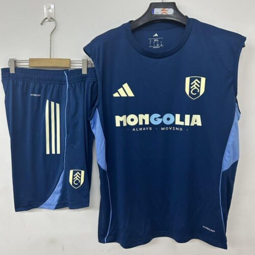 25/26 Fulham Vest Jersey Sapphire+ Shorts