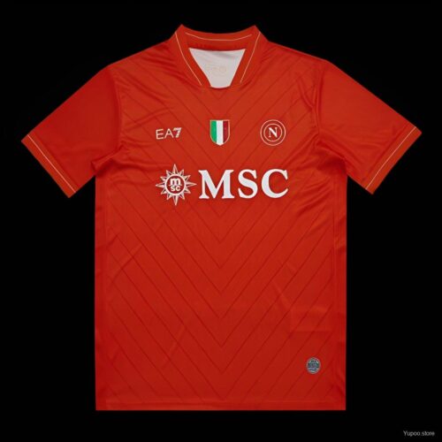 25/26 Napoli Red Goalkeeper Jersey