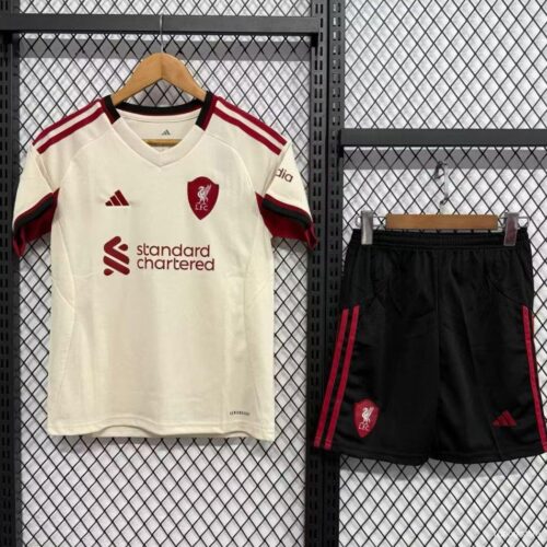 25/26 Kids Liverpool Away Jersey