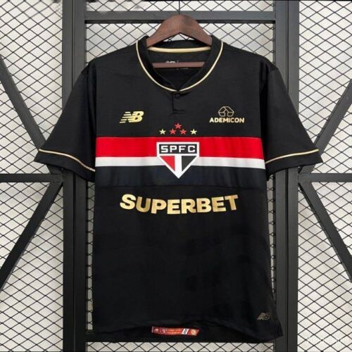 25/26 Sao Paulo Third Black Jersey