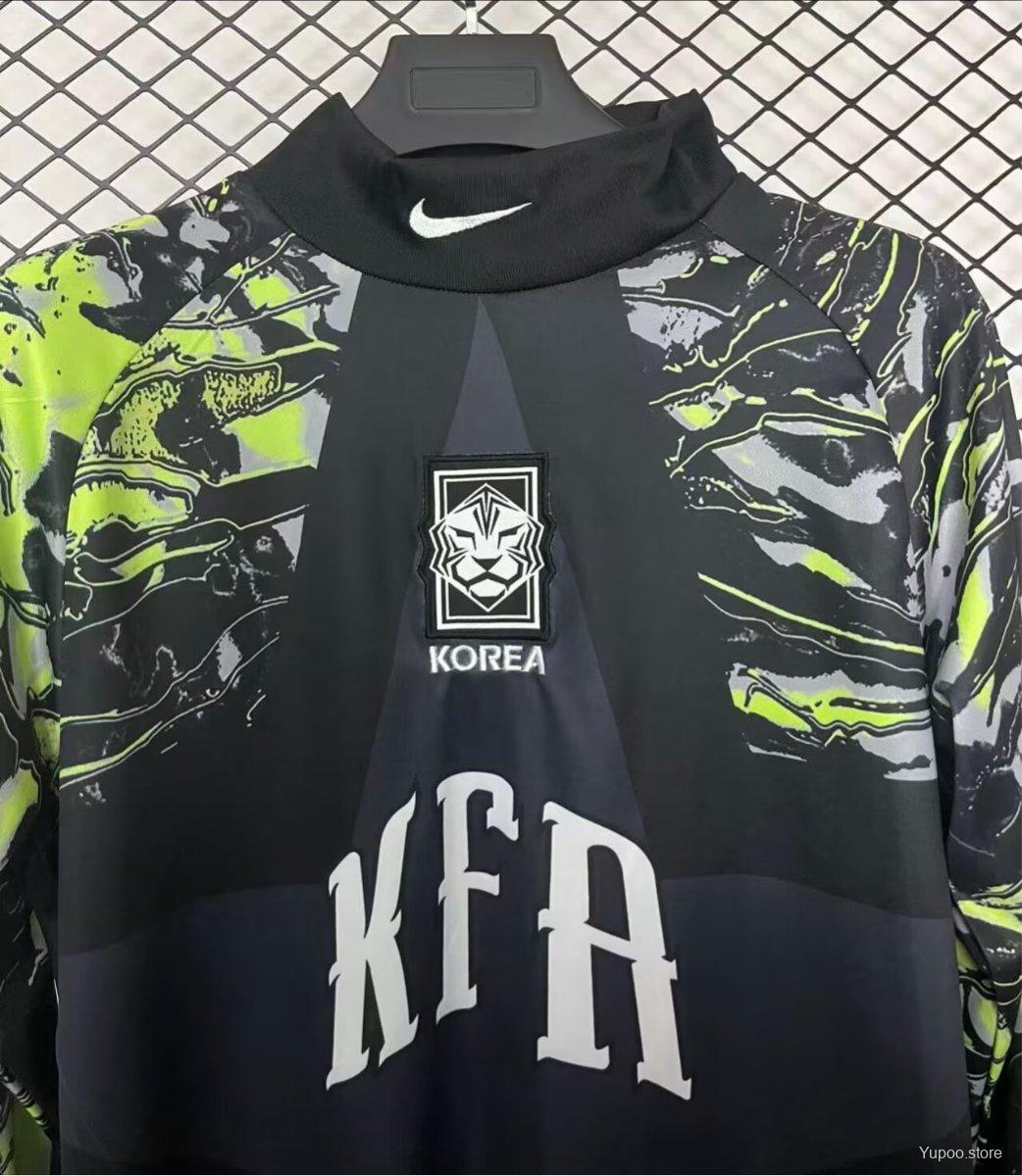 2026 South Korea Hollywood Goalkeeper Long Sleeve Jersey - Image 2