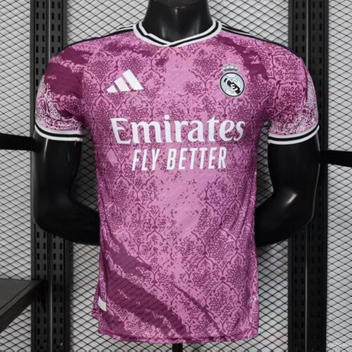 Player Version 25/26 Real Madrid Purple Pre-Match Jersey