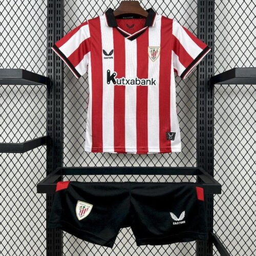 2025/26 Kids Athletic Bilbao Home Kit