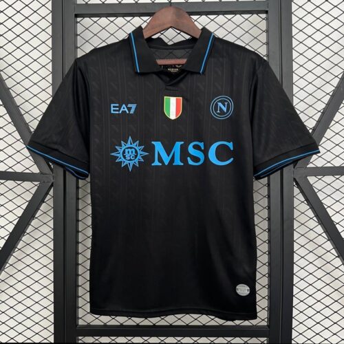 25/26 Napoli Third Black Jersey