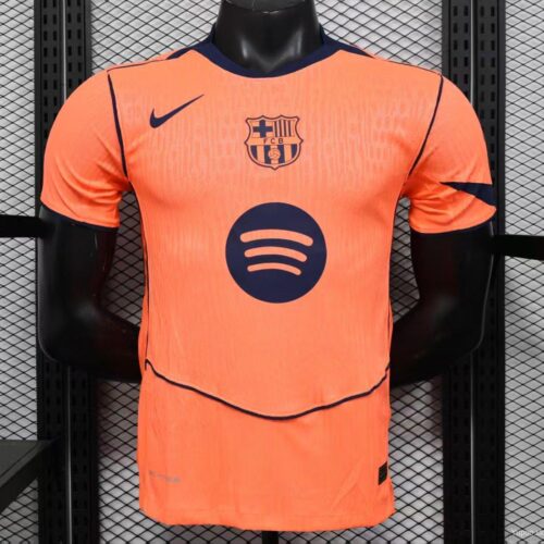 Player Version 25/26 Barcelona Third  Orange Jersey