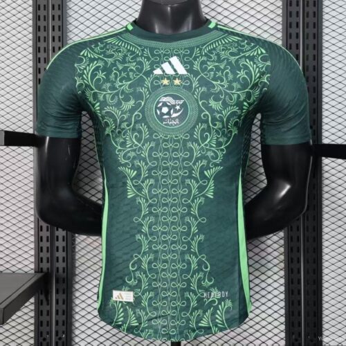 Player Version 2025 Algeria Green Jersey