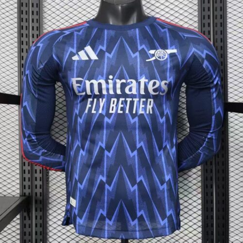Player Version 25/26 Arsenal Away Long Sleeve Jersey