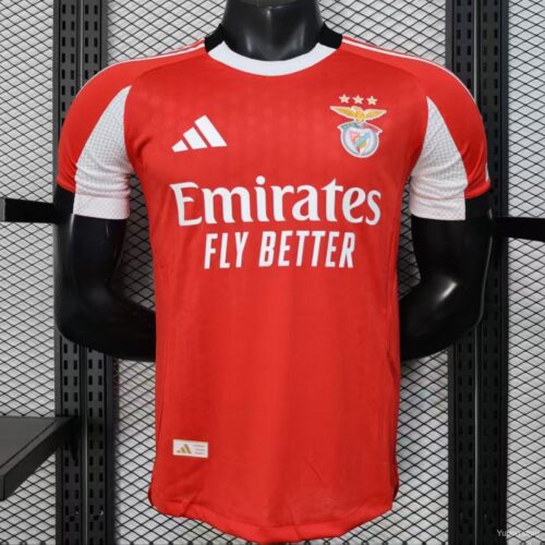 Player Version 25/26 Benfica Home Jersey