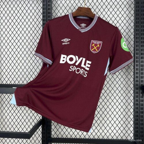 25/26 west Ham United Home Jersey