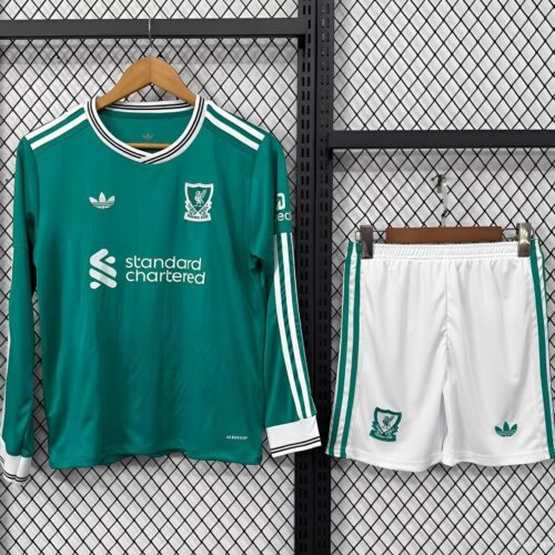 25/26 Kids Liverpool Third Long Sleeve Jersey